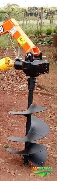 Imagem Perfurador de Solo para trator Imagem Perfurador de Solo para trator