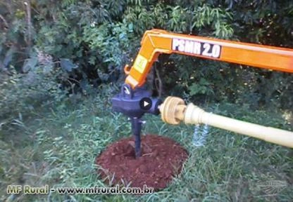 Imagem Perfurador de Solo para trator Imagem Perfurador de Solo para trator