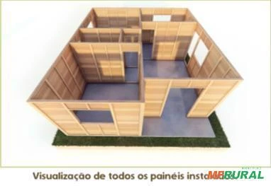 kit casa Pré - Fabricada