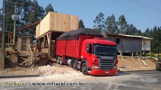 Entrega de (biomassa) Cavaco de Pinus para Caldeiras