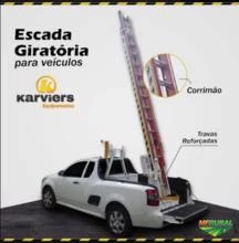 ESCADA GIRATÓRIA P/ VEICULOS UTILITÁRIOS KARVIERS