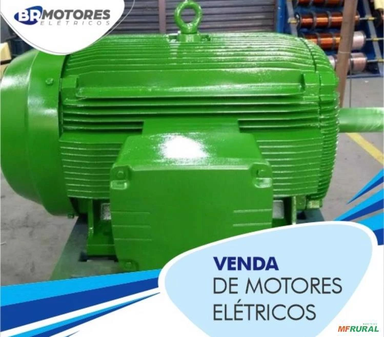 Motor WEG W21 250cv 2 pólos 3500rpm 220/380/440v Recondicionados