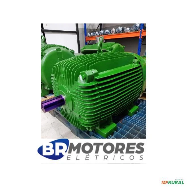 Motor Elétrico WEG W21 100cv 6 polos 1100 rpm 220/380/440v - recondicionados