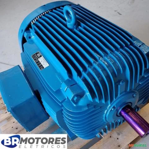 Motor Elétrico WEG W21 125cv 2 polos 3500 rpm 220/380/440v - recondicionados