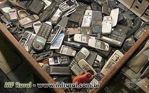 Sucata de informatica/eletrônica. Imagem Sucata de informatica/eletrônica.