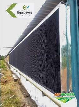 COLMEIA EVAPORATIVA E PLACA EVAPORATIVA PARA CLIMATIZADOR E AVIÁRIOS Imagem COLMEIA EVAPORATIVA E PLACA EVAPORATIVA PARA CLIMATIZADOR E AVIÁRIOS