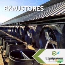 Exaustor em Compost Barn