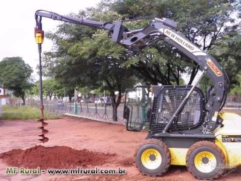 Perfuratriz para mini carregadeira Imagem Perfuratriz para mini carregadeira
