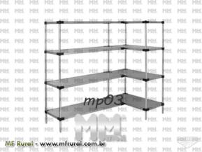 Prateleiras em AÇO INOX