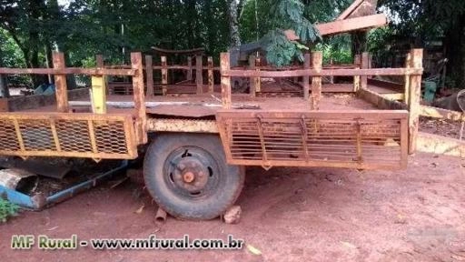 Imagem Carreta de Plantio Cana 2 Eixos Imagem Carreta de Plantio Cana 2 Eixos