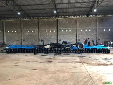 Imagem Grade Niveladora Flutuante Com Transporte Acionado No Pistão 124x24x192 Espaçamento Imagem Grade Niveladora Flutuante Com Transporte Acionado No Pistão 124x24x192 Espaçamento