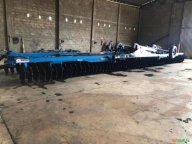 Imagem Grade Niveladora Flutuante Com Transporte Acionado No Pistão 124x24x192 Espaçamento Imagem Grade Niveladora Flutuante Com Transporte Acionado No Pistão 124x24x192 Espaçamento