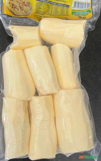 Mandioca Descascada Imagem Mandioca Descascada