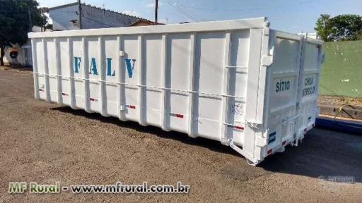 CONTAINER CAIXA ROLL ON ROLL OFF