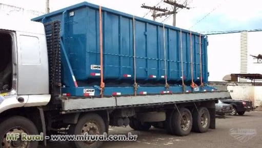 CONTAINER CAIXA ROLL ON ROLL OFF