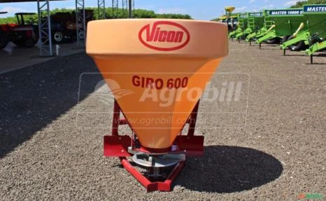 Distribuidor Semeador de Calcario e Fertilizantes Monodisco 600 - VICON