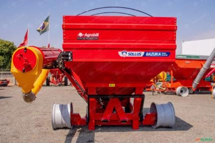 Imagem Carreta Graneleira Bazuka 15.000 FLEX Adubo e Graos com Embreagem - Sollus Imagem Carreta Graneleira Bazuka 15.000 FLEX Adubo e Graos com Embreagem - Sollus