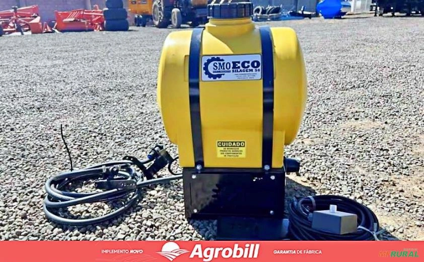 Aplicador de Inoculante EcoSilagem para Colhedora de Forragens e Silagem 50 litros SMO Imagem Aplicador de Inoculante EcoSilagem para Colhedora de Forragens e Silagem 50 litros SMO