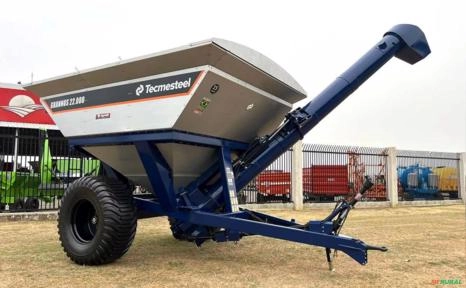 Carreta Agricola Graneleira Grannus 22.000 Litros Com Pneus Tecmesteel Imagem Carreta Agricola Graneleira Grannus 22.000 Litros Com Pneus Tecmesteel