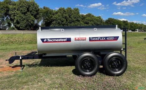 Tanque De Agua E Diesel Tankflex 4000 Litros Eixo Tandem Com Roda E Pneu 7.5-16 Imagem Tanque De Agua E Diesel Tankflex 4000 Litros Eixo Tandem Com Roda E Pneu 7.5-16