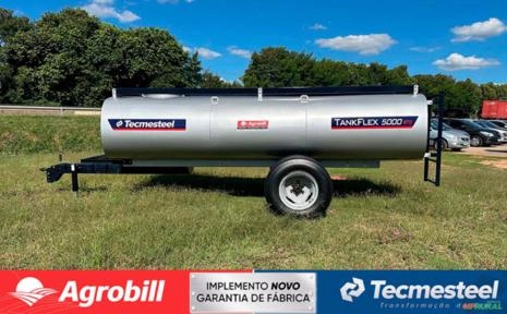 Carreta Tanque De Agua E Diesel Tankflex 5000 Litros Rodado Duplo C/Roda E Pneu 7.5 -16 Tecmesteel Imagem Carreta Tanque De Agua E Diesel Tankflex 5000 Litros Rodado Duplo C/Roda E Pneu 7.5 -16 Tecmesteel