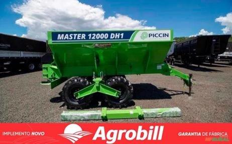 Distribuidor De Calcário E Adubo Master 12000 Dh 1. Imagem Distribuidor De Calcário E Adubo Master 12000 Dh 1.