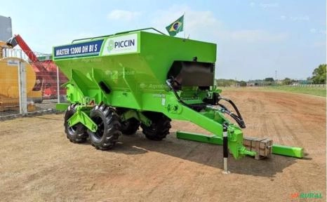 Distribuidor de Calcário e Adubo Orgânico Master 12000 DH1 BI S - Piccin Imagem Distribuidor de Calcário e Adubo Orgânico Master 12000 DH1 BI S - Piccin