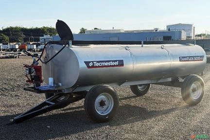 Carreta Tanque de Água ou Diesel com Bomba Abastecedora de Combustível- 5.000 Litros- Tecmesteel Imagem Carreta Tanque de Água ou Diesel com Bomba Abastecedora de Combustível- 5.000 Litros- Tecmesteel
