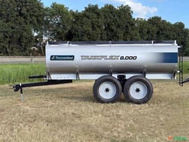 Tanque De Agua E Diesel Tankflex 8000 Litros RT Pneu 275/80x22.5 - Tecmesteel Imagem Tanque De Agua E Diesel Tankflex 8000 Litros RT Pneu 275/80x22.5 - Tecmesteel