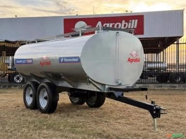 Tanque De Agua E Diesel Tankflex 12500 Litros Pneu 275/80x22.5 - Tecmesteel Imagem Tanque De Agua E Diesel Tankflex 12500 Litros Pneu 275/80x22.5 - Tecmesteel