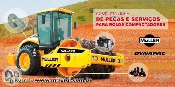 PEÇAS MULLER, DYNAPAC E TEMA-TERRA Imagem PEÇAS MULLER, DYNAPAC E TEMA-TERRA