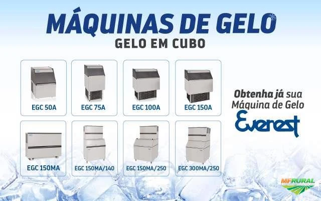 Maquinas de Gelo em Cubo Everest