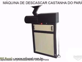 Máquina de Descascar Castanha do Brasil/Pará - Mod. UNNI 240