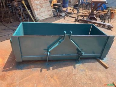 Imagem Plataforma traseira para trator Imagem Plataforma traseira para trator