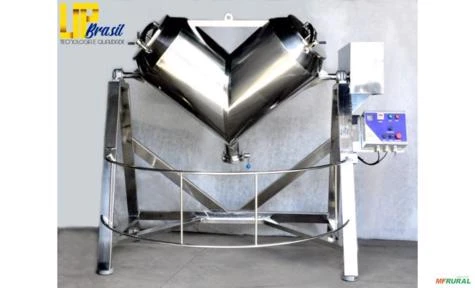 Homogeneizador / Misturador Em V UP BRASIL Imagem Homogeneizador / Misturador Em V UP BRASIL