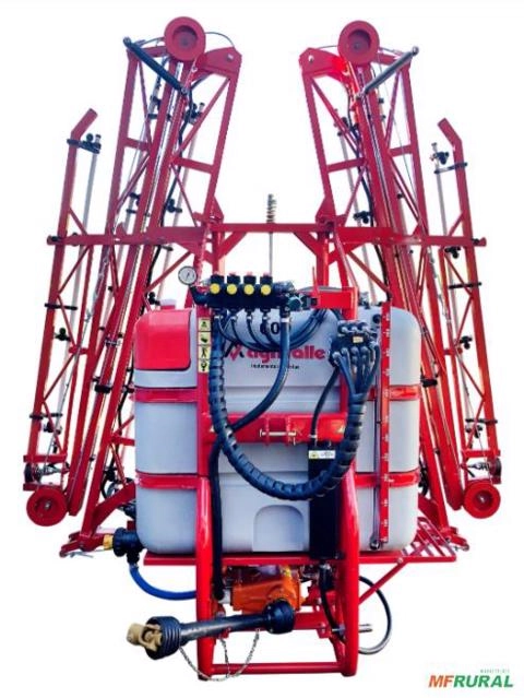 Imagem PULVERIZADOR  800 LITROS C/ BARRA HIDRÁULICA DE 16M E 32 BICOS Imagem PULVERIZADOR  800 LITROS C/ BARRA HIDRÁULICA DE 16M E 32 BICOS