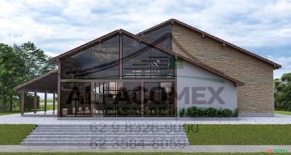 Casa de madeira e Alvenaria rústica Casa de madeira e Alvenaria rústica