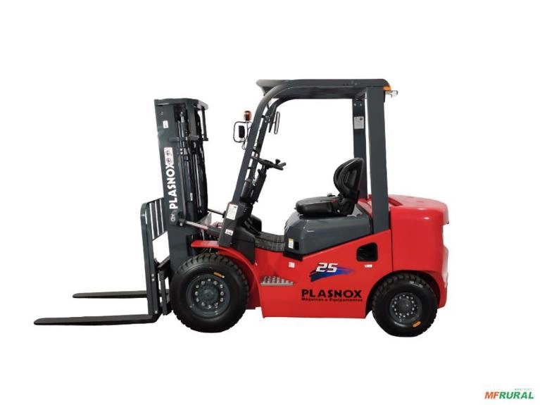 Empilhadeira Nova Diesel|2.5T|Torre duplex 3mts Imagem Empilhadeira Nova Diesel|2.5T|Torre duplex 3mts