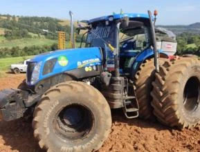 Trator New Holland T7.245 4x4 ano 20