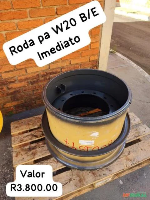 RODA PARA PÁ CARREGADEIRA CASE Imagem RODA PARA PÁ CARREGADEIRA CASE