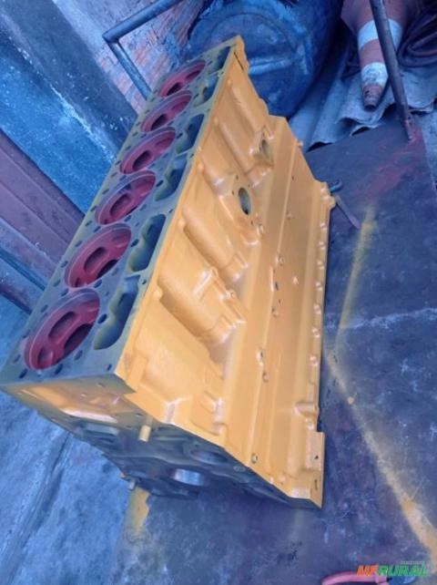 BLOCO MOTOR CATERPILLAR 120 B 140 B 966 1 Imagem BLOCO MOTOR CATERPILLAR 120 B 140 B 966 1