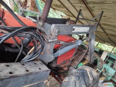 Trato Massey Ferguson 297 completo lâmina e concha Imagem Trato Massey Ferguson 297 completo lâmina e concha