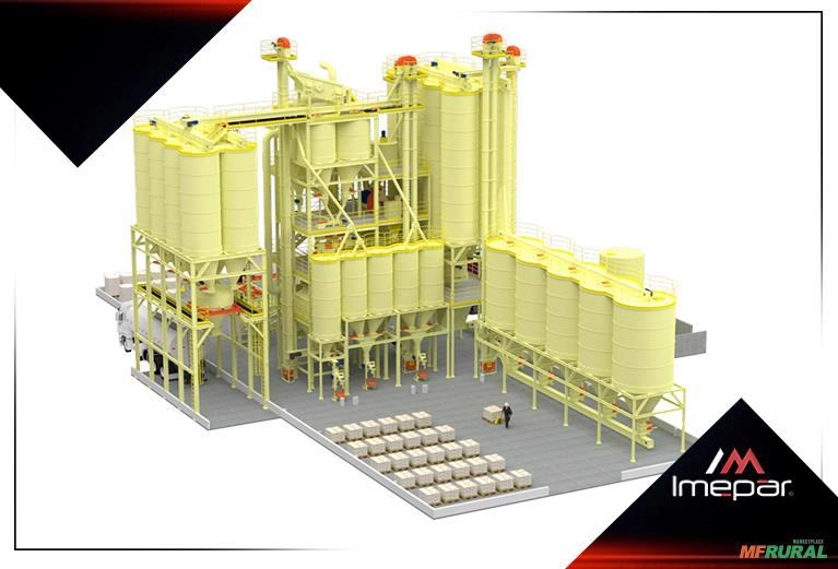 Fábrica de ração Imagem Fábrica de ração