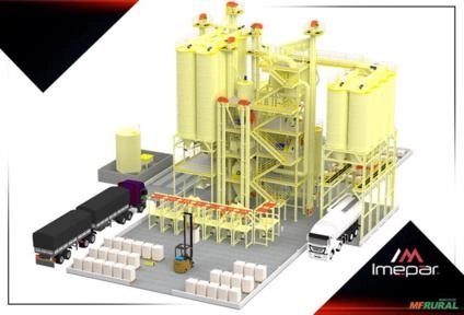 Imagem Fábrica de ração Imagem Fábrica de ração