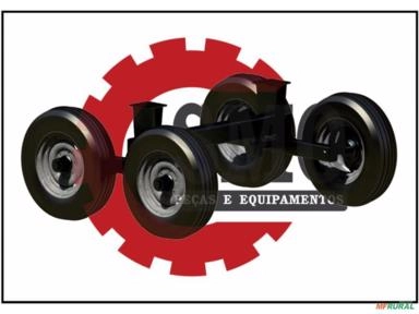 CHASSI RODADO SIMPLES 4T Imagem CHASSI RODADO SIMPLES 4T