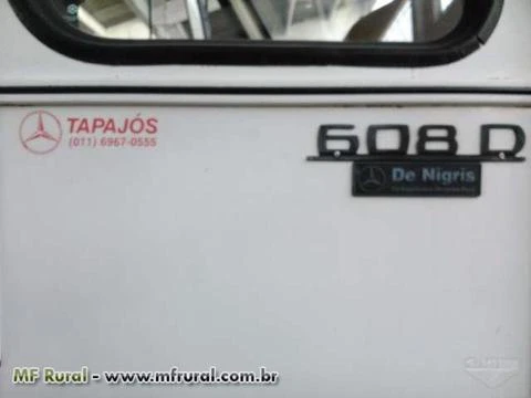 Micro Ônibus 608 Marcopolo Sênior 85/86 Rodoviário 2º Dono - 1985