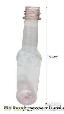 30 Frascos Plástico Cristal Pet 150ml Pimenta Tampa Fliptop