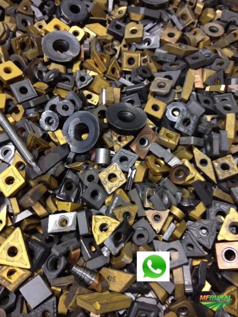 Compro Sucata de Pastilhas e Insertos de Metal Duro (Wídea) Imagem Compro Sucata de Pastilhas e Insertos de Metal Duro (Wídea)
