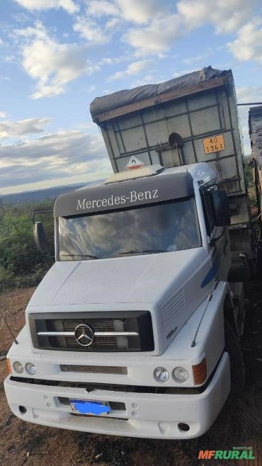 MB 1634 Truck + carreta Randon Gaiola p/Carvão Imagem MB 1634 Truck + carreta Randon Gaiola p/Carvão