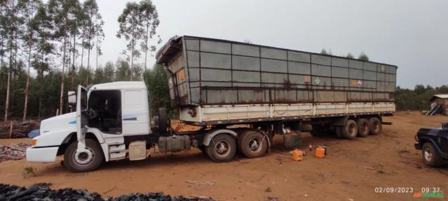 Imagem MB 1634 Truck + carreta Randon Gaiola p/Carvão Imagem MB 1634 Truck + carreta Randon Gaiola p/Carvão